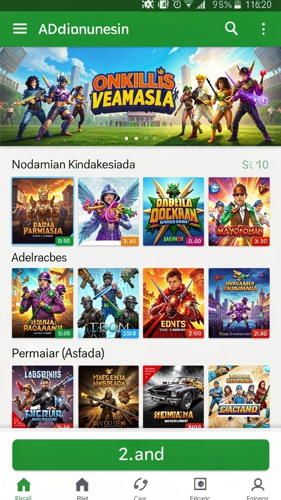 8ii - Screenshot aksi pertempuran yang mendebarkan.