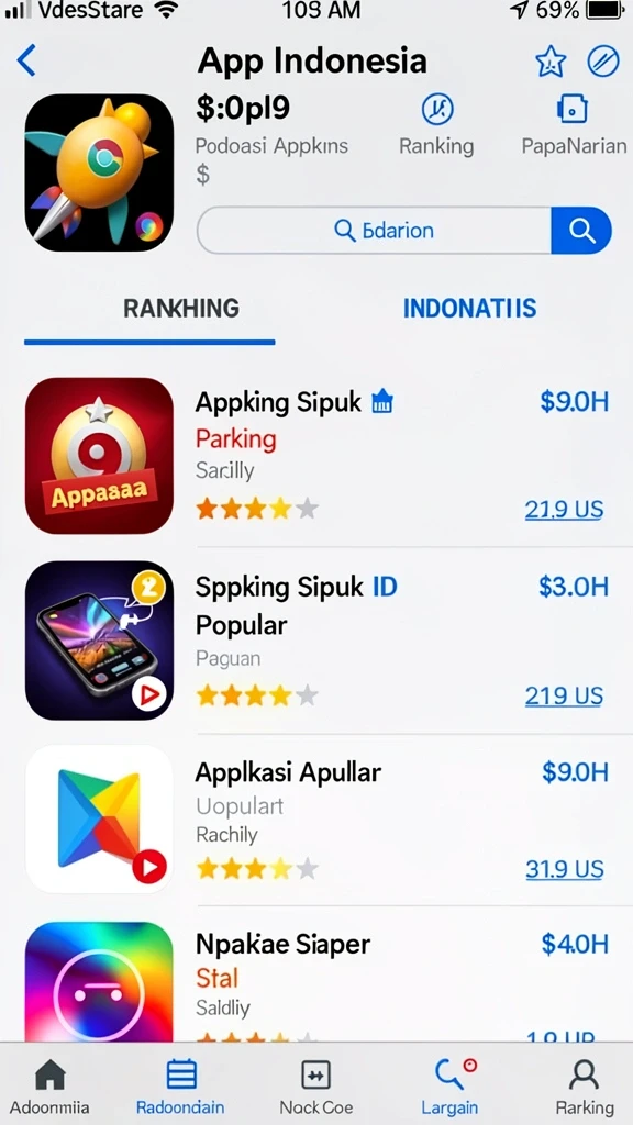 ambyargacor - Karakter menarik dengan desain unik.
