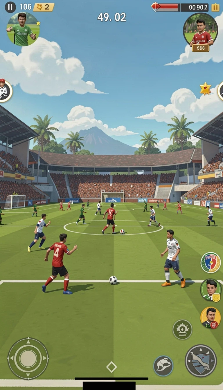jkt8 - Pemandangan ikonik Jakarta dalam game ini.