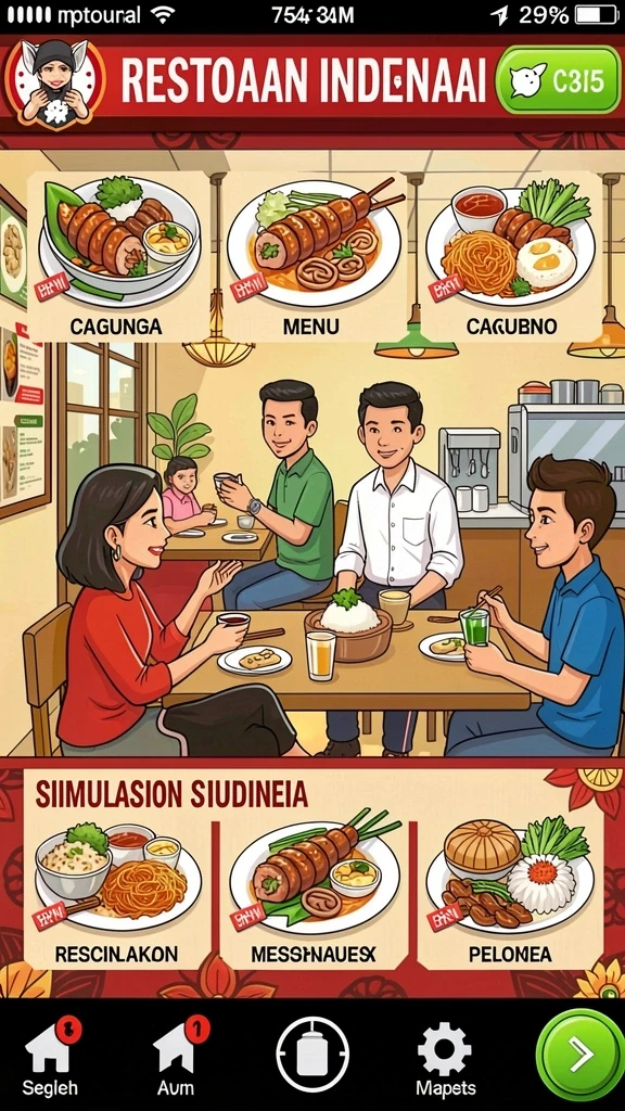 menyala78 - Tampilan antarmuka pengguna yang ramah dan intuitif.