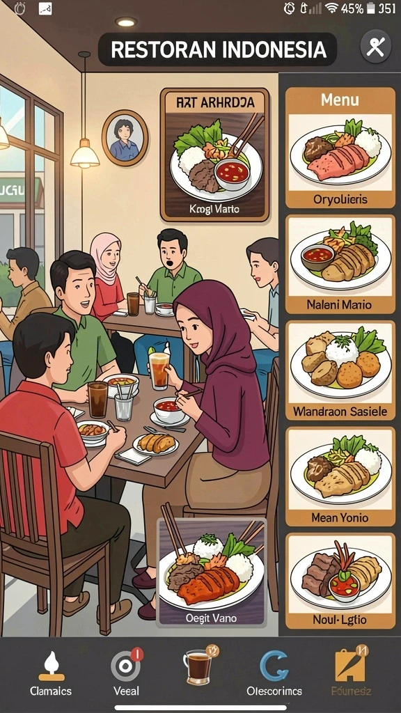 menyala78 - Karakter yang unik dengan kemampuan berbeda-beda.