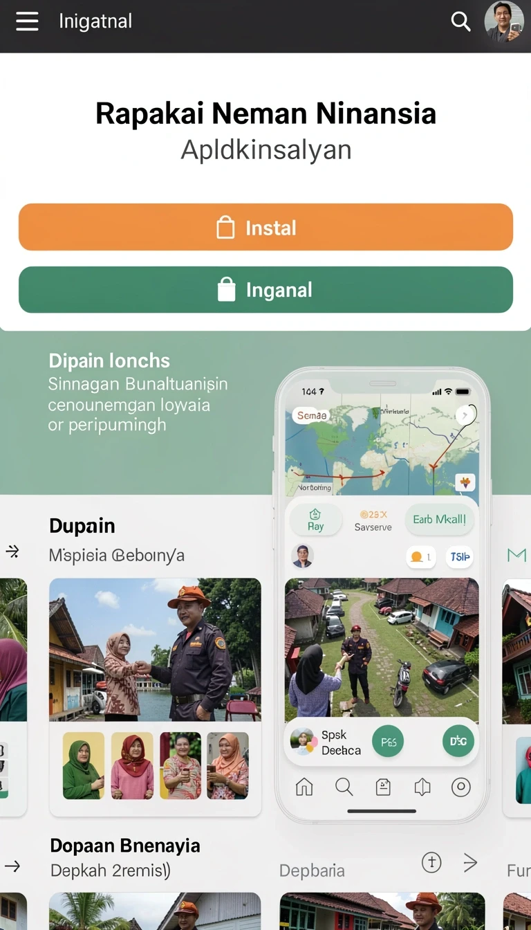rejeki - Tampilan antarmuka yang modern dan ramah pengguna.