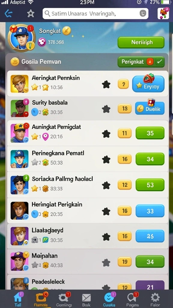 ricis77 - Pengguna sedang bersaing di mode multiplayer.